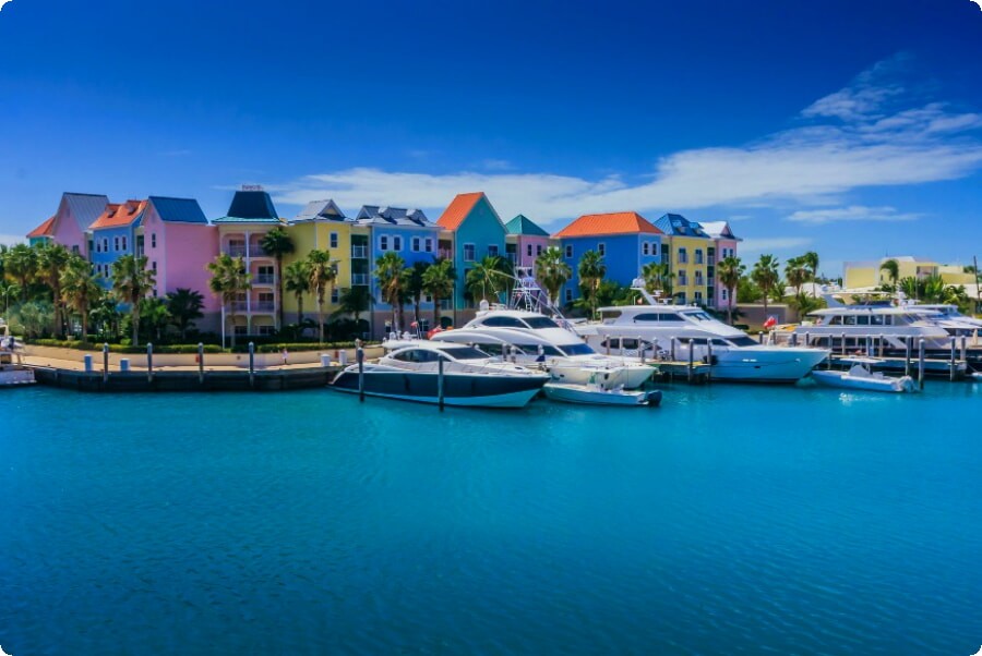 Mycket attraktivt för besökare är turistmålen i Nassau.