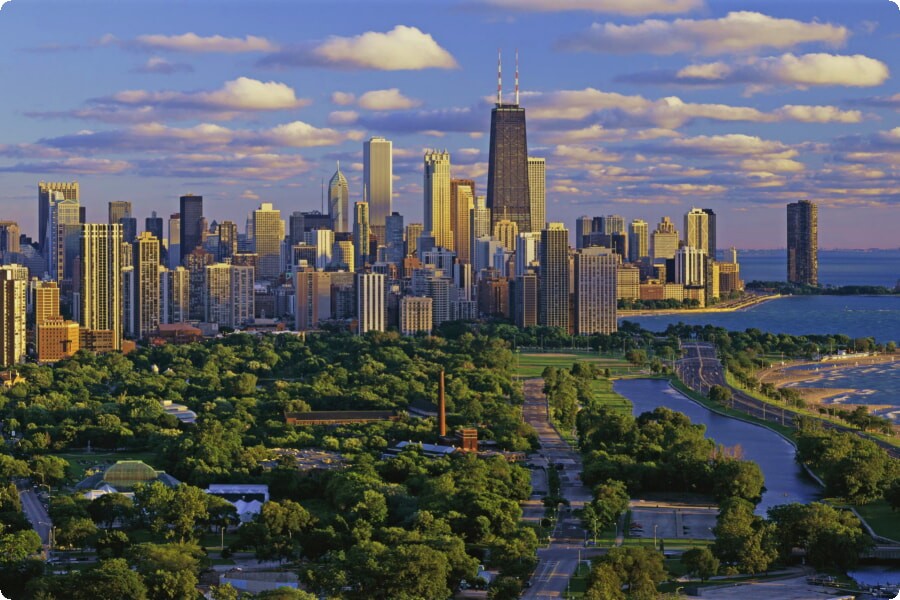 Gröna utrymmen: Chicagos parker och trädgårdar