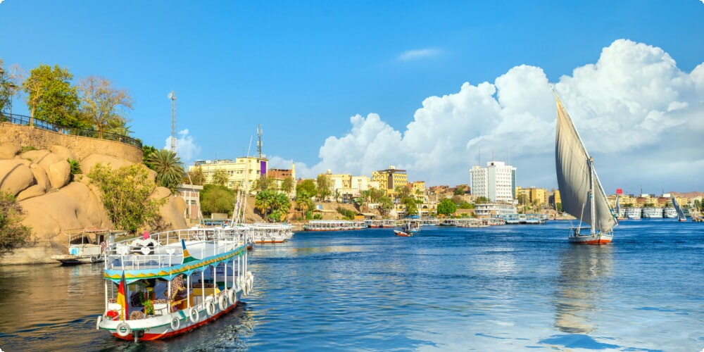 Boat trip on Nile