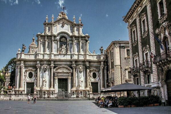  Cathedral of Catania, the Church of the Abbey of Saint Agatha